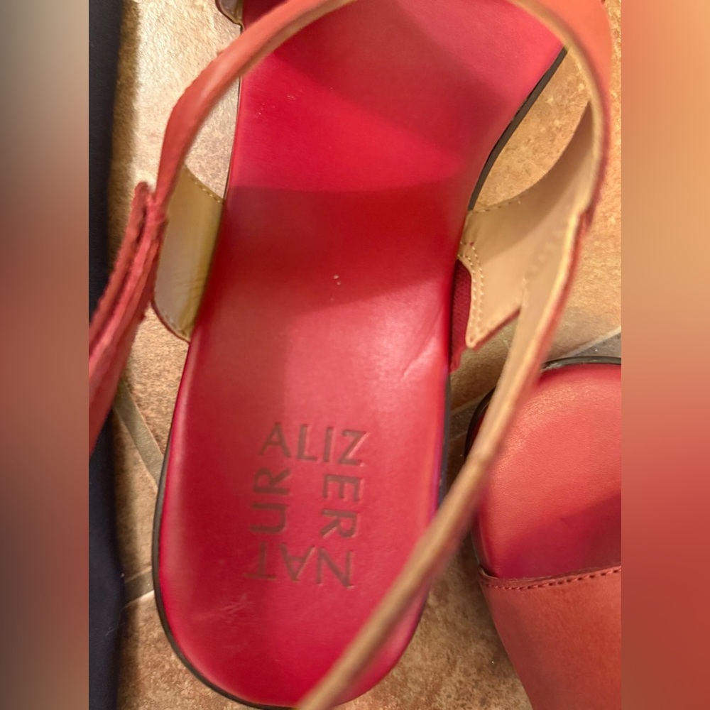 Naturalizer Bold Red Women's Sandals - Picture 3 of 9